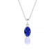 Sparkle | Oval Sapphire Pendant