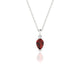 Sparkle | Pear Garnet Pendant