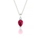 Sparkle | Pear Ruby Pendant