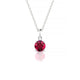 Sparkle | Round Ruby Pendant