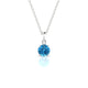 Sparkle | Round Topaz Pendant