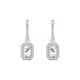 Sunrise | Boucles d'oreilles Diamant Émeraude