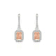 Sunrise | Emerald Morganite Earrings