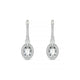 Sunrise | Boucles d'oreilles Diamant Ovale