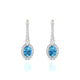 Sunrise | Boucles d'oreilles Topaze Ovale