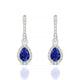 Sunrise | Boucles d'oreilles Saphir Poire