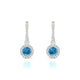 Sunrise | Boucles d'oreilles Topaze Ronde