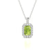 Sunrise | Emerald Peridot Pendant