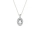 Sunrise | Oval Diamond Pendant