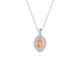 Sunrise | Pendentif Morganite Ovale