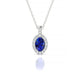 Sunrise | Pendentif Saphir Ovale
