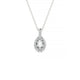 Sunrise | Pear Diamond Pendant