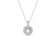 Sunrise | Round Diamond Pendant