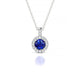Sunrise | Pendentif Saphir Rond