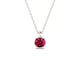 Suspense | Round Ruby Pendant