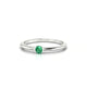 Suspense | Round Emerald Ring