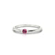 Suspense | Bague Rhodolite Ronde