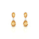 Sway | Boucles d'oreilles Citrine Poire