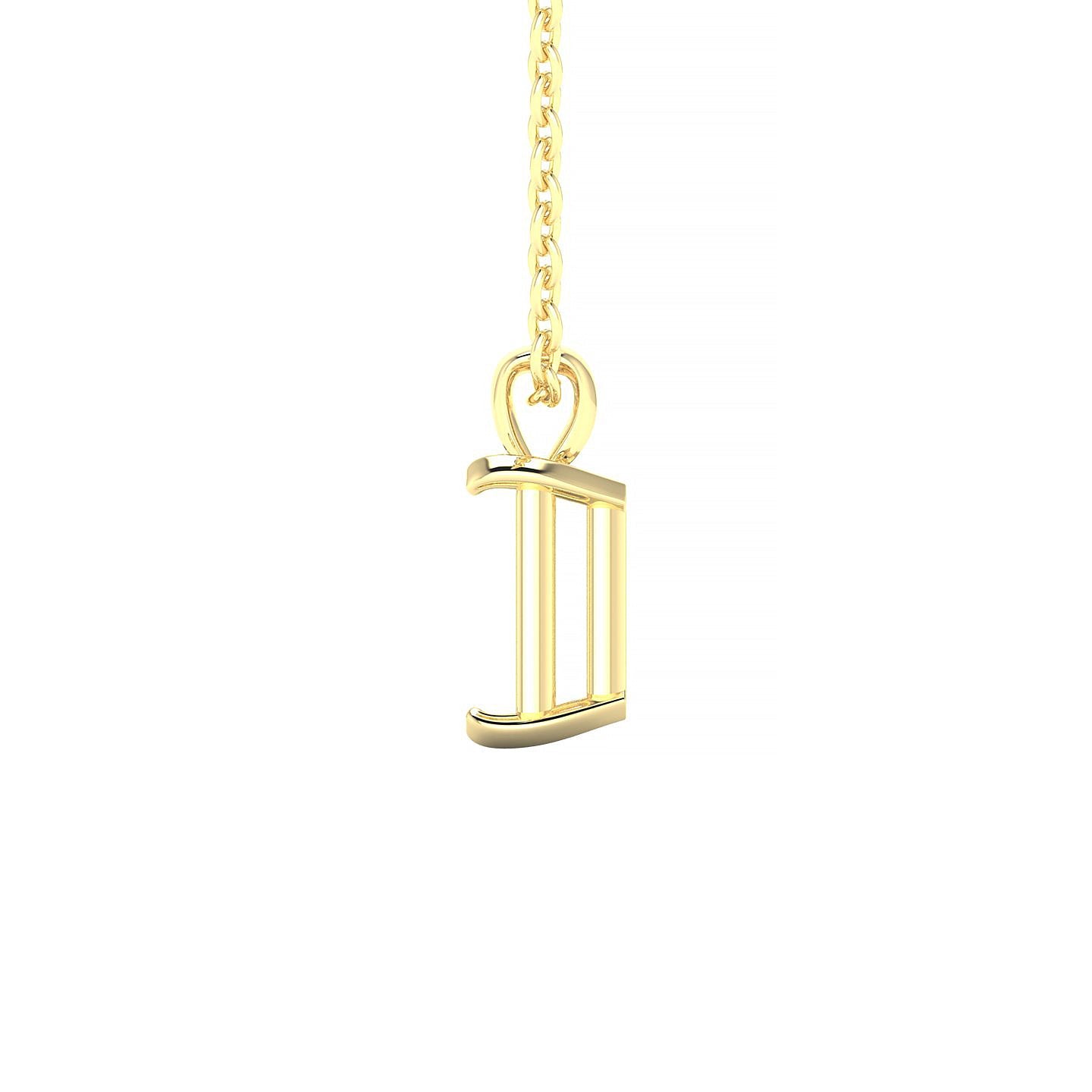 Timeless Emerald 2-2.99 ct | 18k Yellow Gold Solitaire Pendant