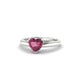 Treasure | Heart Rhodolite Ring