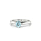 Treasure | Bague Aigue-marine Poire