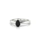 Treasure | Pear Black Diamond Ring