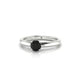 Treasure | Bague Diamant Noir Rond