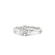Trio | Trilogy Oval Diamond Ring