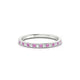 Union | Round Pink Sapphire Ring