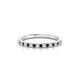 Union | Round Black Diamond Ring