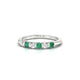 Unique | Round Emerald Ring