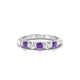 Unique | Bague Améthyste Ronde