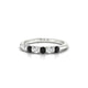 Unique | Bague Diamant Noir Rond