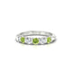 Unique | Round Peridot Ring