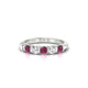 Unique | Round Rhodolite Ring