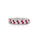 Valentine | Round Ruby Ring