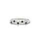 Veil | Bague Diamant Noir Rond
