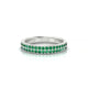 Verse | Round Emerald Ring