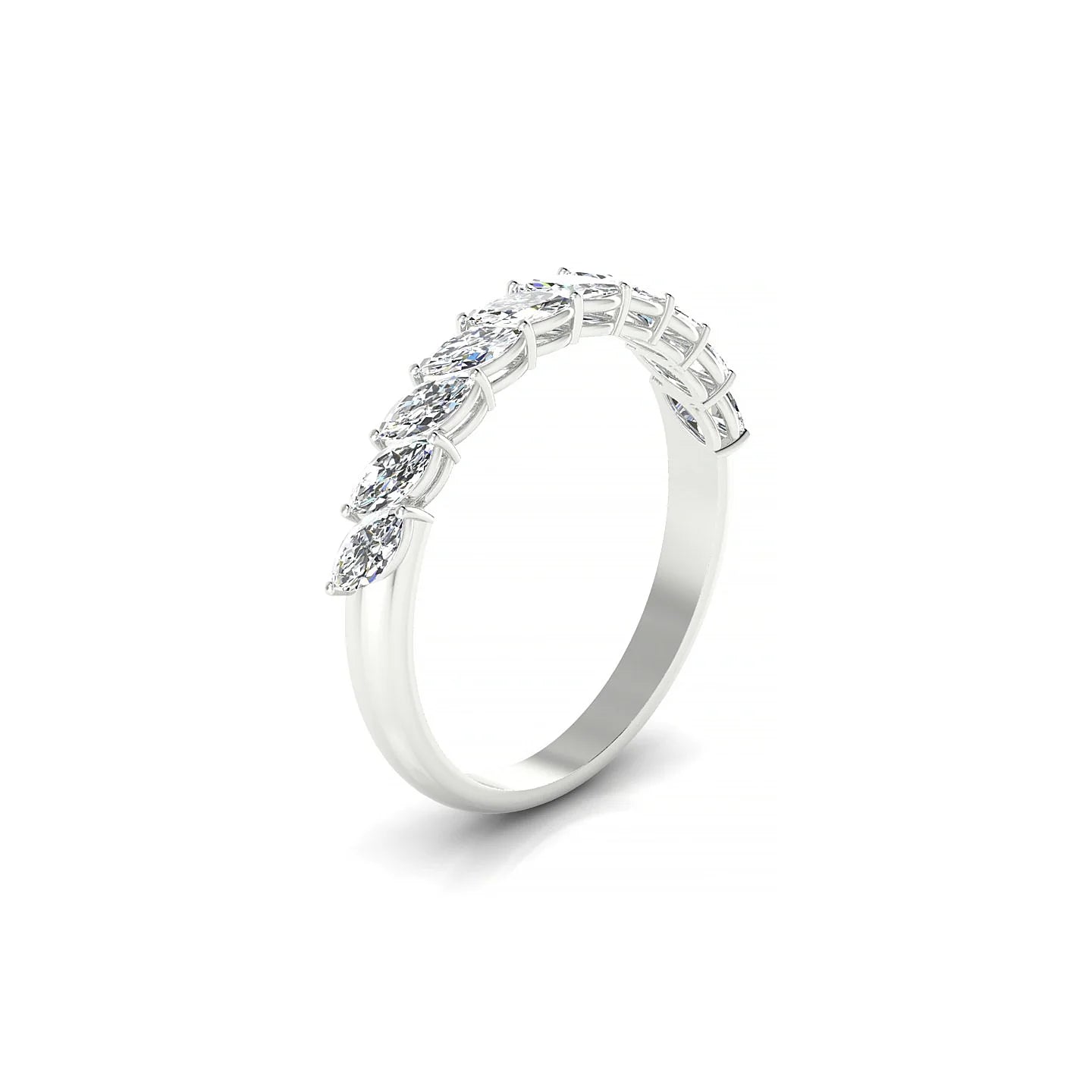 Virtue | 18k White Gold 4 x 2 mm Marquise Diamond Ring