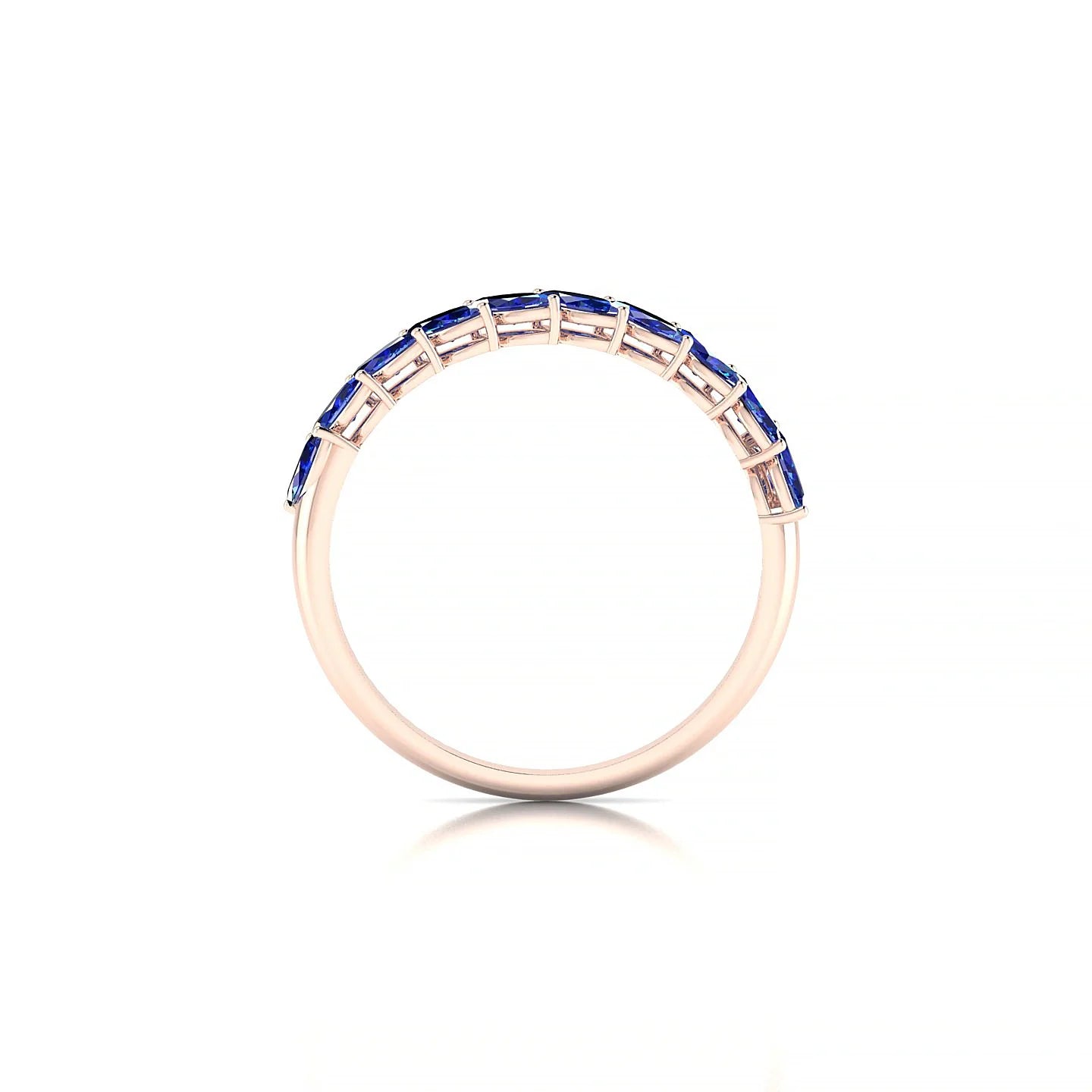 Virtue | 18k Rose Gold 4 x 2 mm Marquise Sapphire Ring