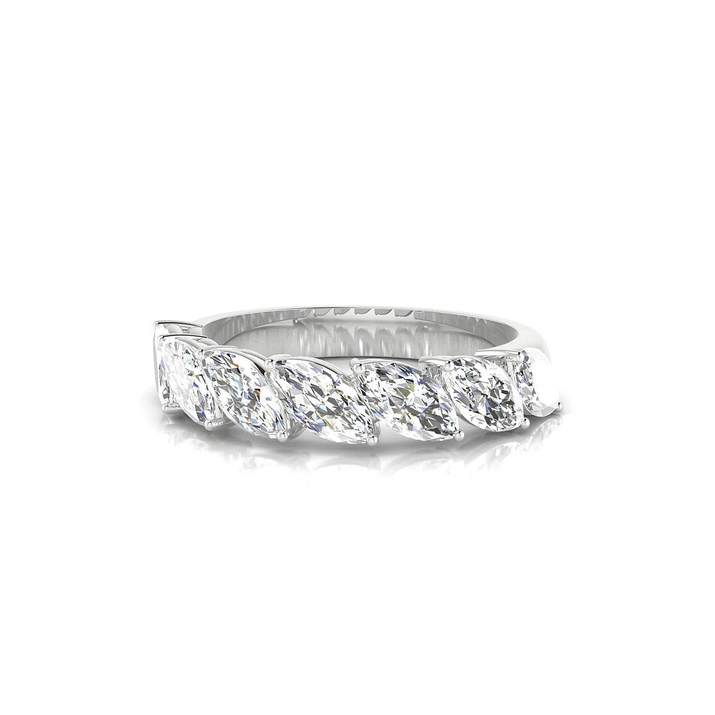 Virtue | 18k White Gold 6 x 3 mm Marquise Diamond Ring