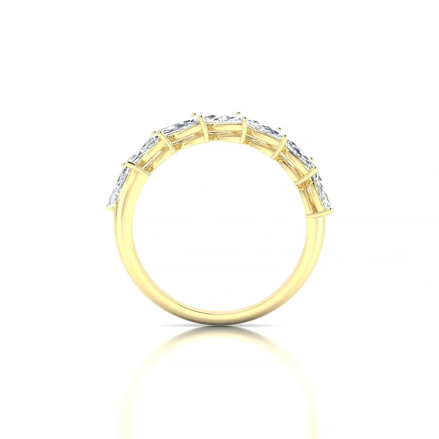 Virtue | 18k Yellow Gold 6 x 3 mm Marquise Diamond Ring