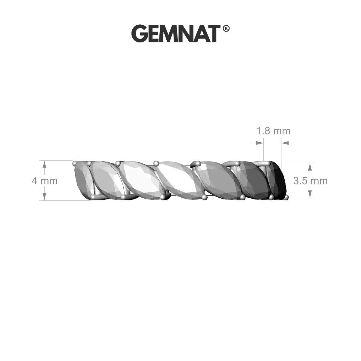 Virtue | 18k Rose Gold 6 x 3 mm Marquise Citrine Ring