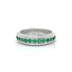 Vista | Round Emerald Ring