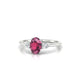 Water | Bague Rhodolite Ovale