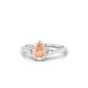 Water | Pear Morganite Ring