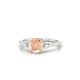 Water | Round Morganite Ring