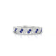 Whisper | Round Sapphire & Diamond Ring