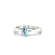 Zenith | Bague Aigue-marine Ovale