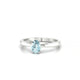 Zenith | Pear Aquamarine Ring